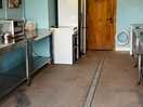 Kitchen area and washing up.