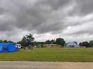 The campsite area