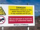 Ignore the warning nice beach