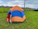 Our pitch by the rugby pitch!