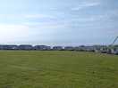 View from pitch