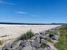 Beach 1 min walk from site to the east