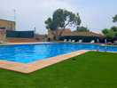 Campsite swimming pool is amazing.