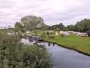 Campsite from bridge