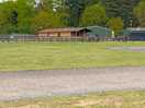 Distant stables, lovely sounds with horses stabled …