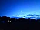 Night sky over the campsite from our pitch.