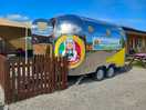 Their own pizza van. from pizza, garlic bread to cheesy chips, such tasty food and highly recommend