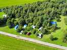 Ariel view of pitch