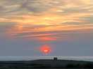 Sunset from pitch