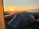 Evening view from our tent