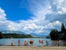 Lake bled, bij de ingag van de camping