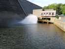 Bottom of the dam