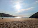 Mwnt beach