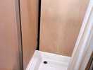 Filthy broken showers that do not work.