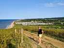View of beeston regis from the 'bump'