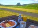 Breakfast with a view