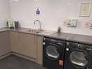 Washing up area and laundry