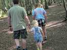 Exploring the woods