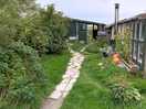Path leading to facilities