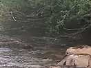 We stayed right beside the river even had a little paddle