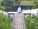 One of the fishing peers
