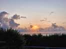 Sunset over lundy island