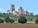 View of ely cathedral from ben’s yard - 5 min drive