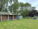 Compost toilet and washing area