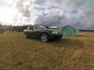 My tent with caravans/campers in background