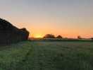 Sunset at the campsite