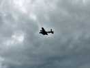 Old plane fly over