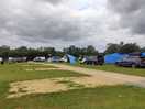 The campsite area