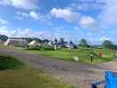 Campsite view from pitch