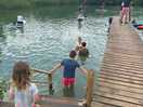 Lake swimming