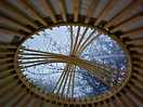 Yurt star gazing