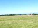 Camp around the edges of the fields