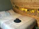 Bed with really comfy mattress