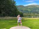 Look at me dad, or the beautiful scenery…..lol