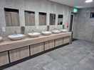 Ladies wash area
