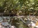 The beautiful river next to our campsite
