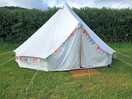 Tent on arrival