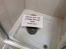 Not sure why only one shower was in use.
