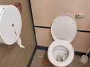 Toilets never cleaned & in a terrible state.