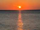 Sunset over the bay