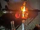 Fire pits provide by the site