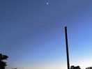 Clear night sky