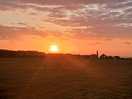 Beautiful sunset and sunrise