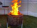Fire pit available in request with wood for sale.