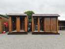 Toilet and shower block