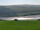 View over to poppit sands / trifold estuary